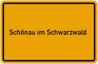 Branchenbuch Schönau im Schwarzwald, Baden-Württemberg