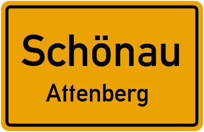 Straßenverzeichnis Schönau Attenberg