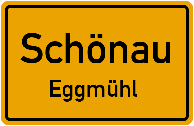 Straßenverzeichnis Schönau Eggmühl