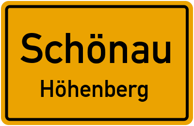 Straßenverzeichnis Schönau Höhenberg