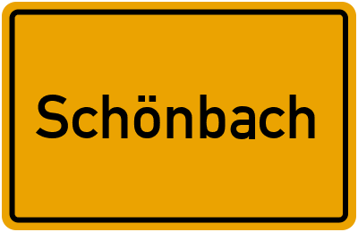 Branchenbuch Schönbach, Sachsen