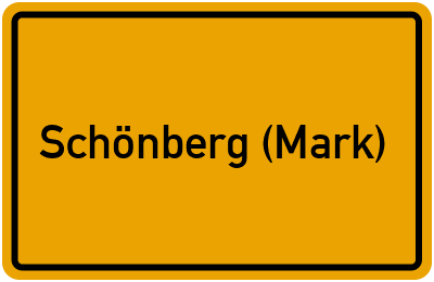 Schönberg (Mark) Branchenbuch
