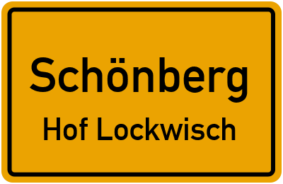 Straßenverzeichnis Schönberg Hof Lockwisch