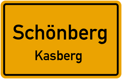 Straßenverzeichnis Schönberg Kasberg