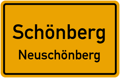Straßenverzeichnis Schönberg Neuschönberg