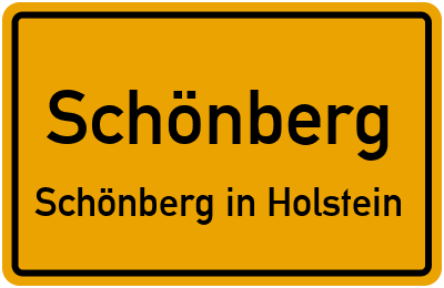 Straßenverzeichnis Schönberg Schönberg in Holstein
