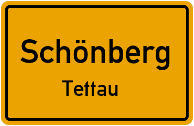 Straßenverzeichnis Schönberg Tettau