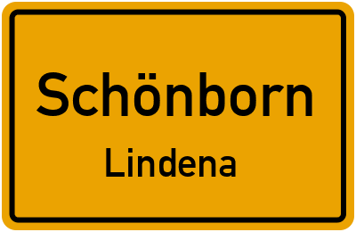 Straßenverzeichnis Schönborn Lindena