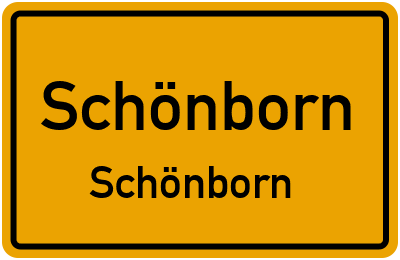 Straßenverzeichnis Schönborn Schönborn