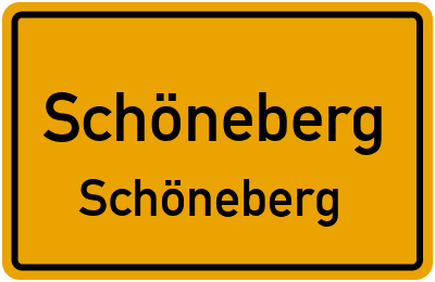 Straßenverzeichnis Schöneberg Schöneberg