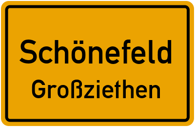 Straßenverzeichnis Schönefeld Großziethen