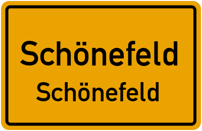 Straßenverzeichnis Schönefeld Schönefeld