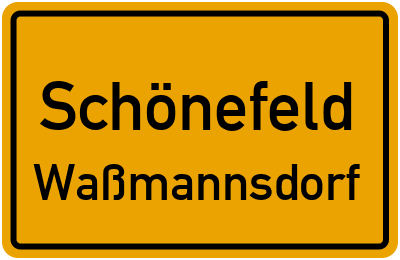 Straßenverzeichnis Schönefeld Waßmannsdorf