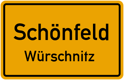 Straßenverzeichnis Schönfeld Würschnitz