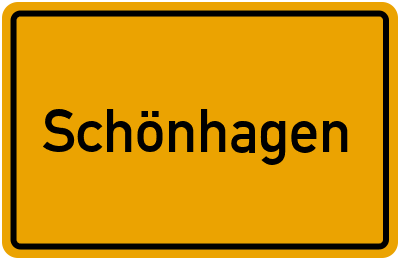Branchenbuch Schönhagen, Brandenburg