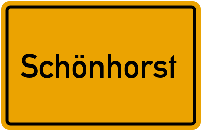 Schönhorst in Schleswig-Holstein