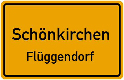Straßenverzeichnis Schönkirchen Flüggendorf