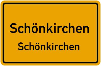 Straßenverzeichnis Schönkirchen Schönkirchen