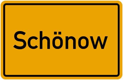 Schönow in Brandenburg