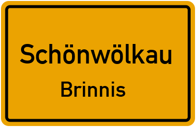 Straßenverzeichnis Schönwölkau Brinnis