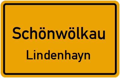 Straßenverzeichnis Schönwölkau Lindenhayn