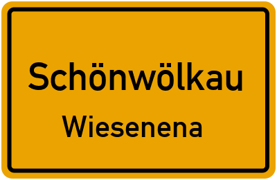 Straßenverzeichnis Schönwölkau Wiesenena