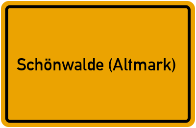 Schönwalde (Altmark) in Sachsen-Anhalt