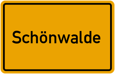 Schönwalde in Brandenburg erkunden