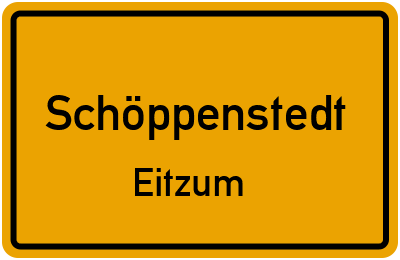 Straßenverzeichnis Schöppenstedt Eitzum