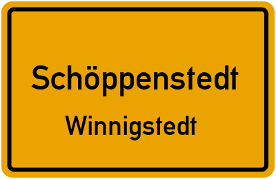 Straßenverzeichnis Schöppenstedt Winnigstedt