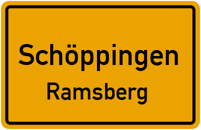 Straßenverzeichnis Schöppingen Ramsberg