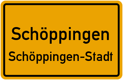 Straßenverzeichnis Schöppingen Schöppingen-Stadt