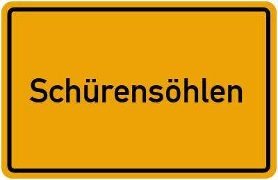 Schürensöhlen in Schleswig-Holstein