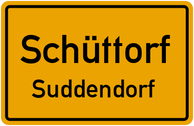 Straßenverzeichnis Schüttorf Suddendorf