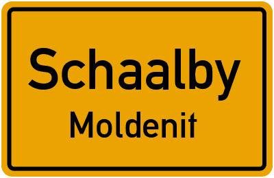 Straßenverzeichnis Schaalby Moldenit