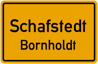 Straßenverzeichnis Schafstedt Bornholdt