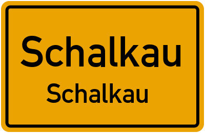 Straßenverzeichnis Schalkau Schalkau