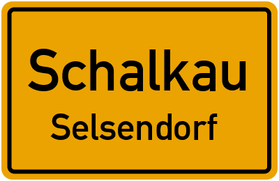 Straßenverzeichnis Schalkau Selsendorf
