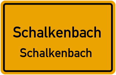 Straßenverzeichnis Schalkenbach Schalkenbach