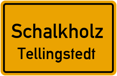 Straßenverzeichnis Schalkholz Tellingstedt