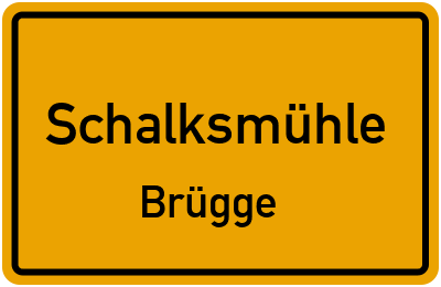 Straßenverzeichnis Schalksmühle Brügge