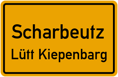 Straßenverzeichnis Scharbeutz Lütt Kiepenbarg