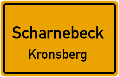 Straßenverzeichnis Scharnebeck Kronsberg