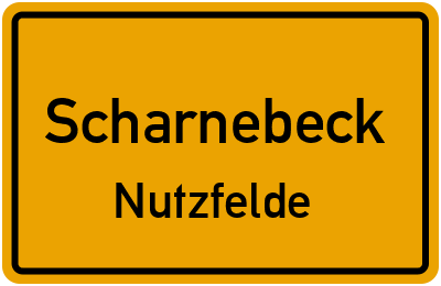 Straßenverzeichnis Scharnebeck Nutzfelde