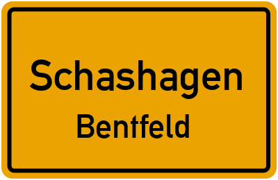 Straßenverzeichnis Schashagen Bentfeld