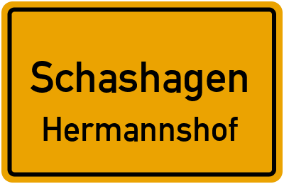 Straßenverzeichnis Schashagen Hermannshof