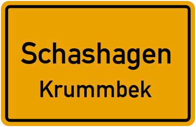 Straßenverzeichnis Schashagen Krummbek