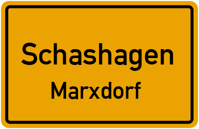 Straßenverzeichnis Schashagen Marxdorf