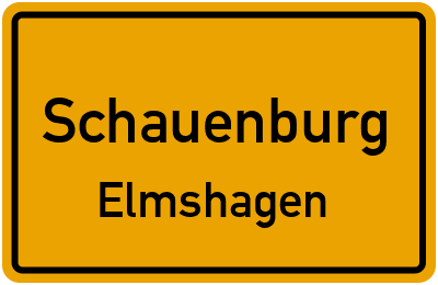 Straßenverzeichnis Schauenburg Elmshagen