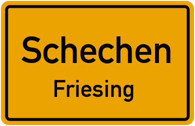 Straßenverzeichnis Schechen Friesing